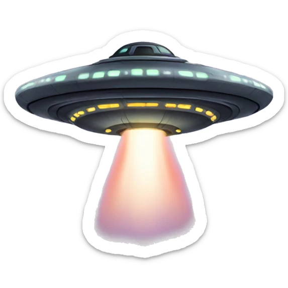 UFO  sticker