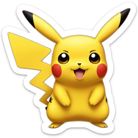 Pikachu Pikachu sticker