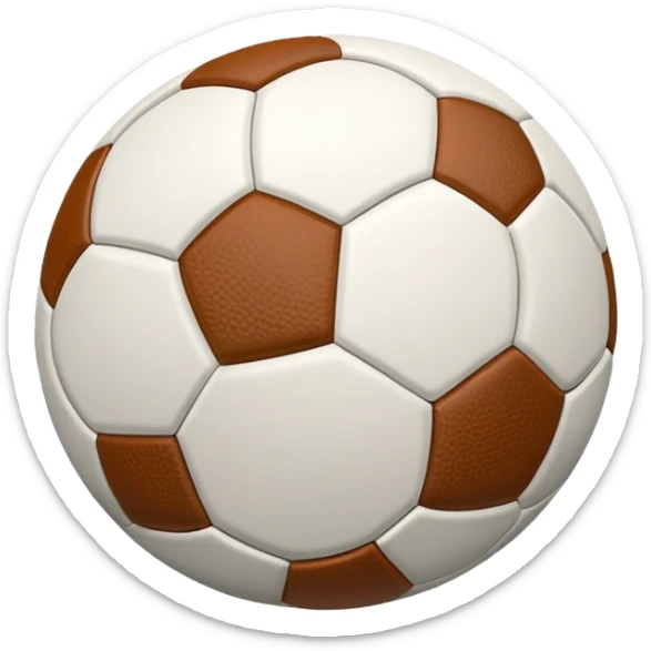 create a football icon inspired by airbnb category icons it should just be a white outline sticker