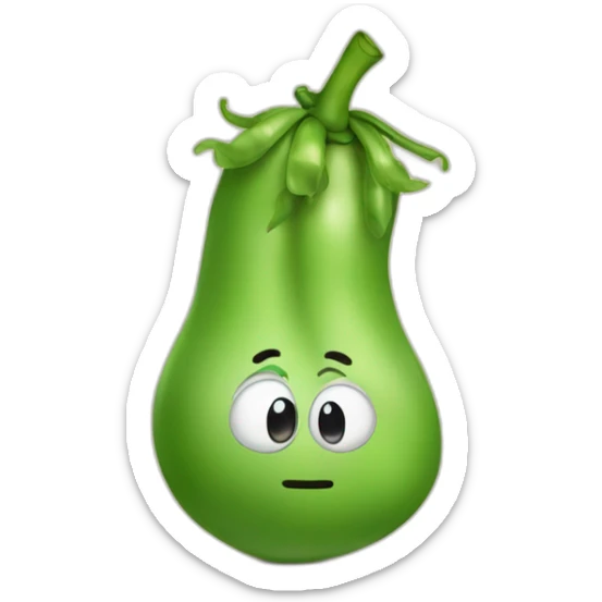 peas with potato sticker