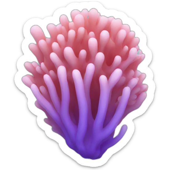 Coral sticker