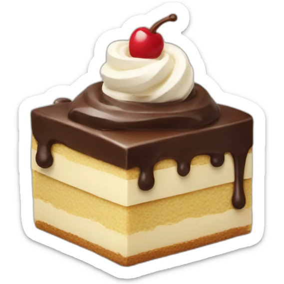 Dessert sticker