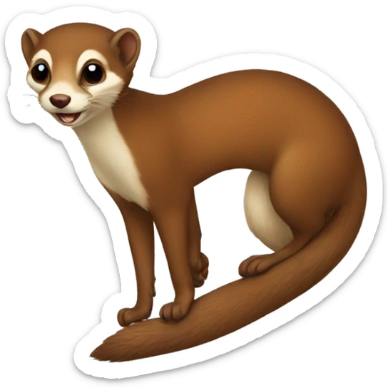 Weasel sticker