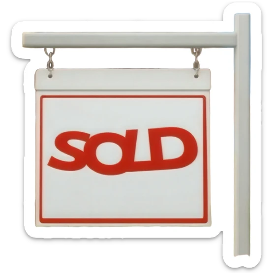 is sold  casa sticker