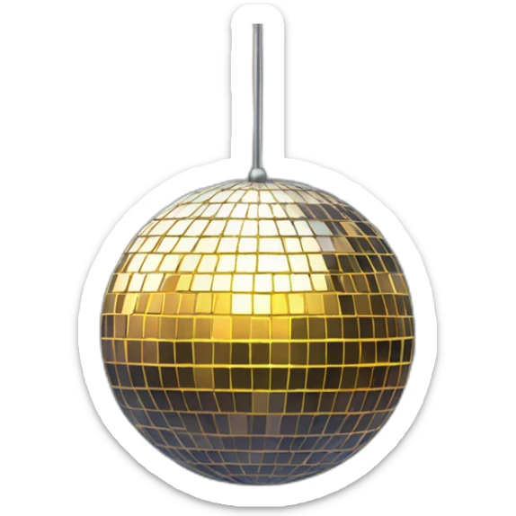 disco ball sticker