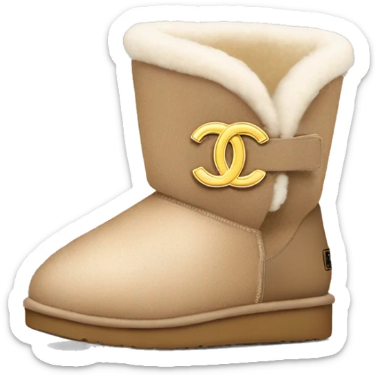 Chanel Ugg sticker