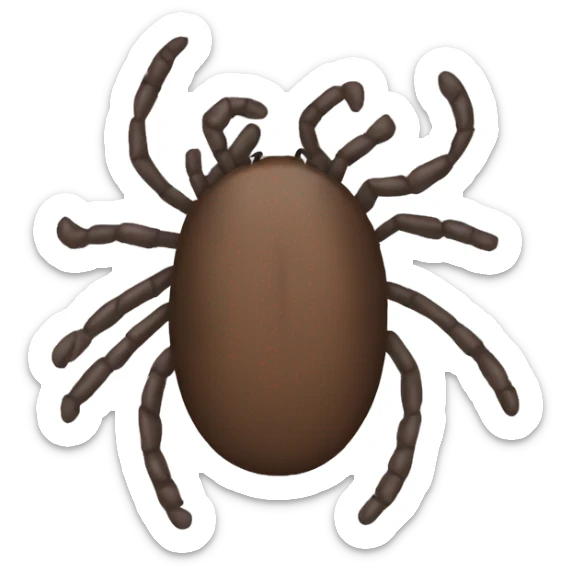 Tick sticker