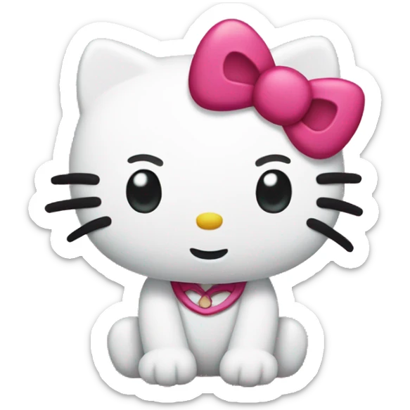 Hello kitty sticker
