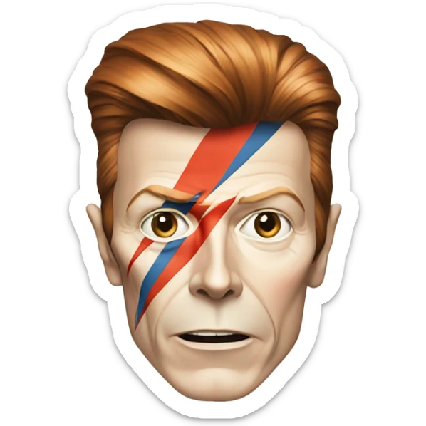 David Bowie  sticker