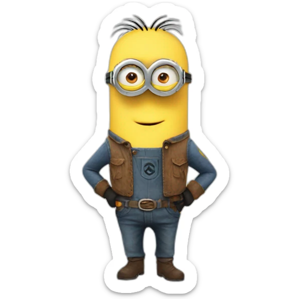 Minions sticker
