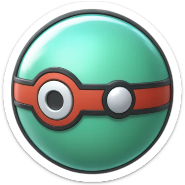 pokemon professor oak anime global trade station badge pokeball sticker