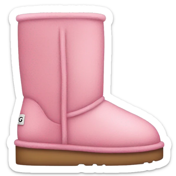 Pink ugg sticker