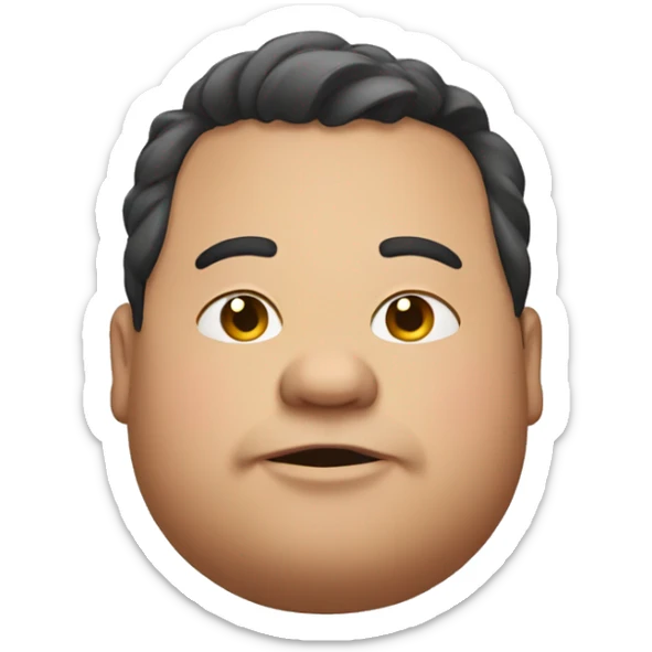 Extremely chubby sticker