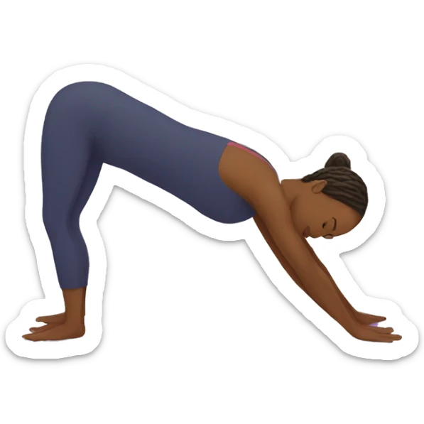 Yoga sticker