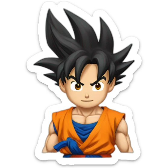 goku super saiyan sticker