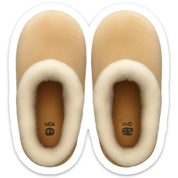UGG slippers  sticker