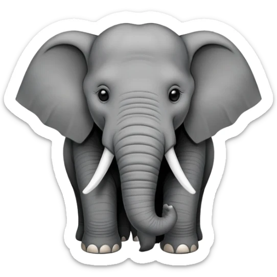 Republican Party Elephant but in a Game Of Thrones Intro Sigil Form - in a square picture frame sticker
