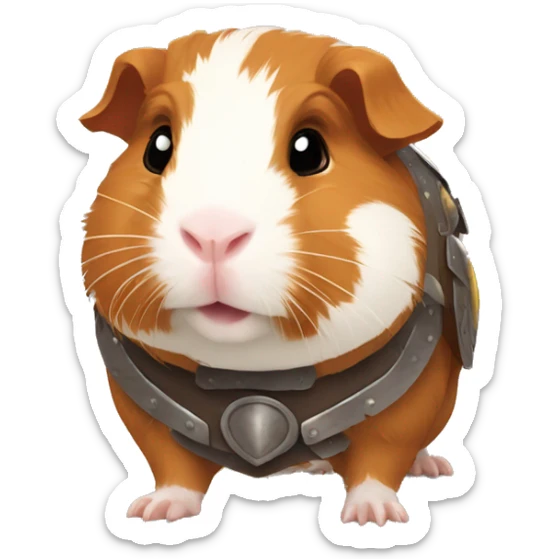 Gladiator Guinea Pig sticker