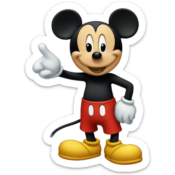 Mickey Mouse  sticker