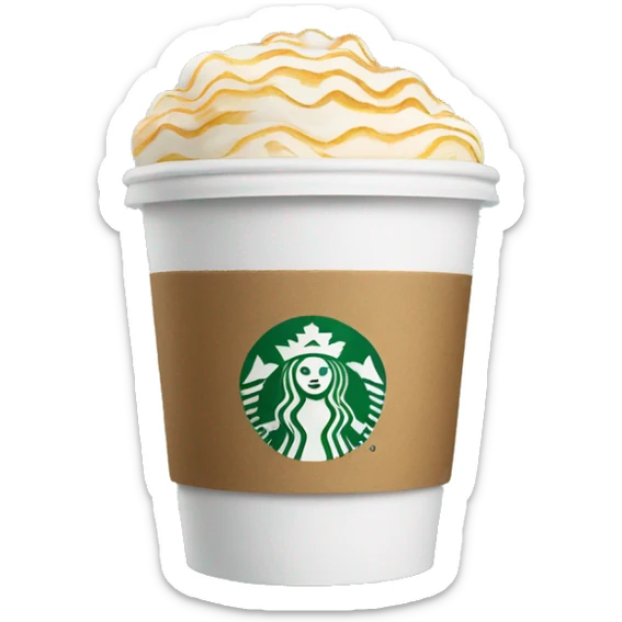 starbucks cup sticker