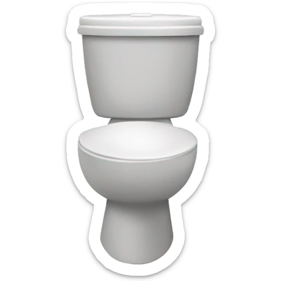 Skibidi toilet sticker
