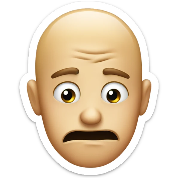 someone covering their nose because of a stinky smell with a disgusted look on their face sticker