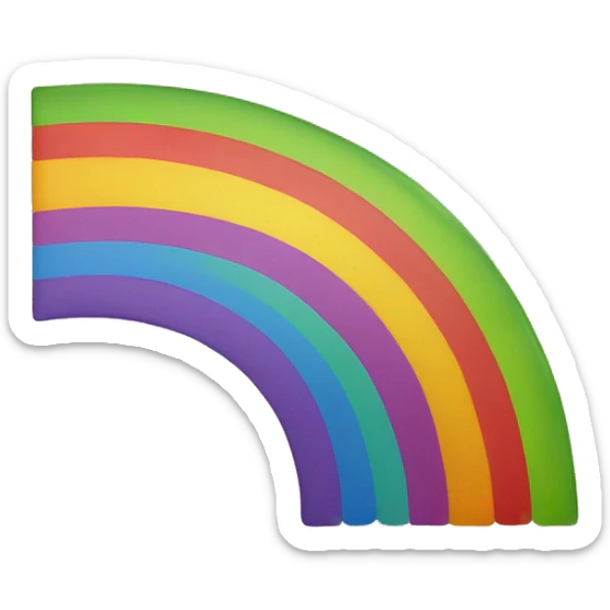 Rainbow sticker