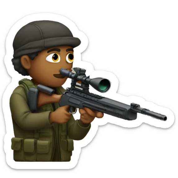 Sniper sticker