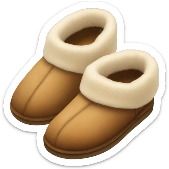 ugg slippers sticker