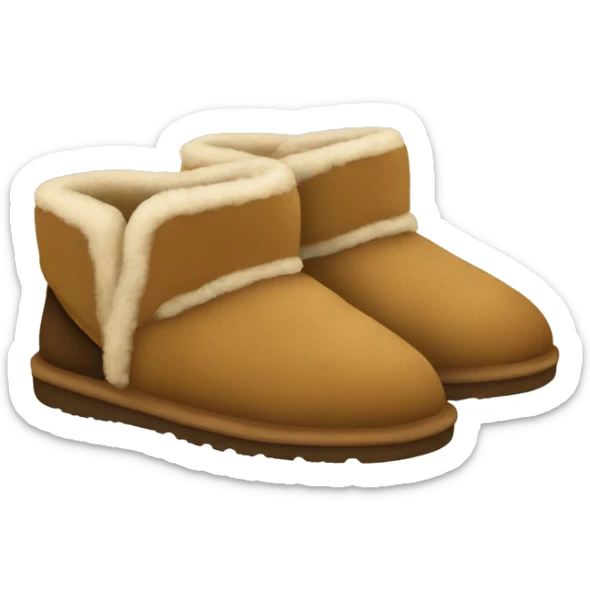 UGG slippers  sticker