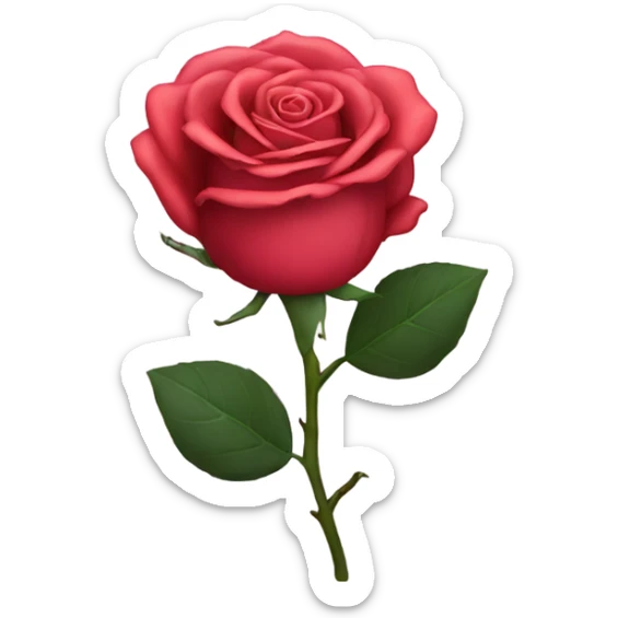 Rose  sticker