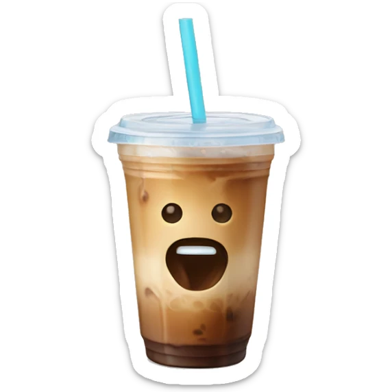 Iced Coffee  sticker