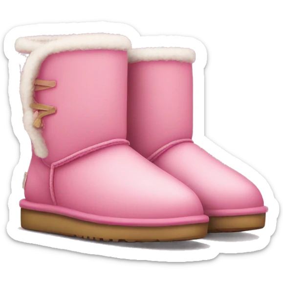 Pink uggs sticker