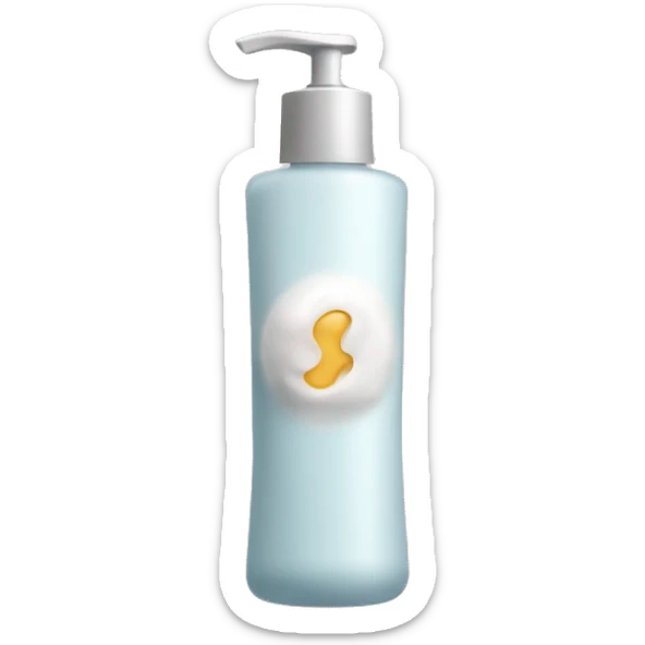 Lotion sticker