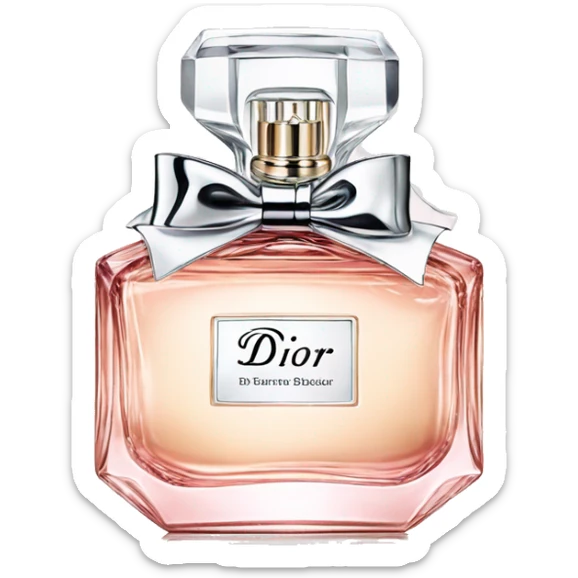 Dior perfume sticker