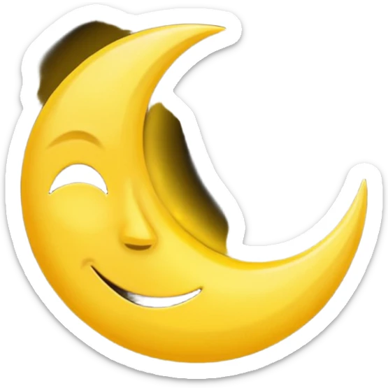 Genarate me a emoji of Drak mode moon and bright mode sun Like we got In our mobile phones sticker