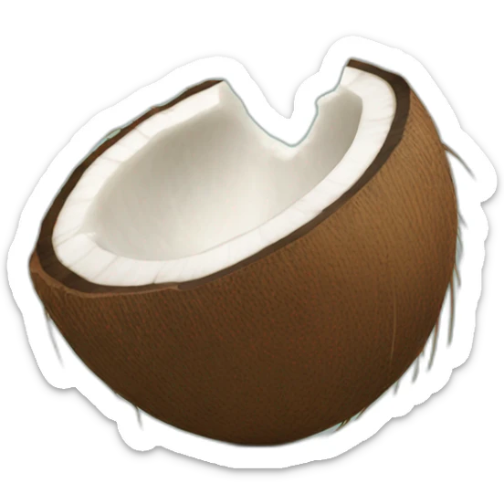coconut sticker