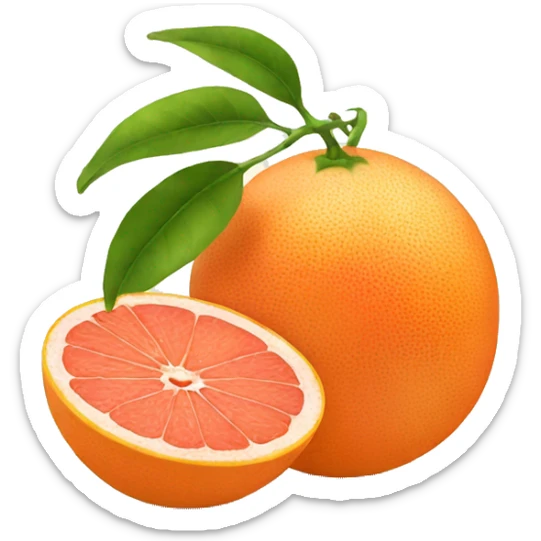 Grapefruit sticker