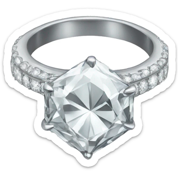 Diamond Ring  sticker