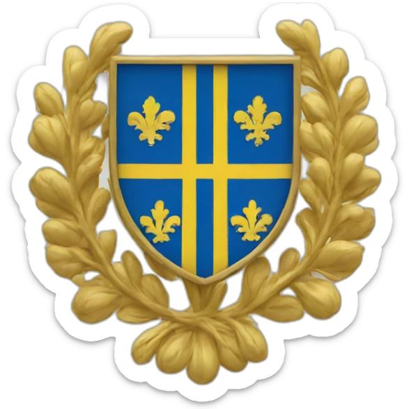 Swedish emblem sticker