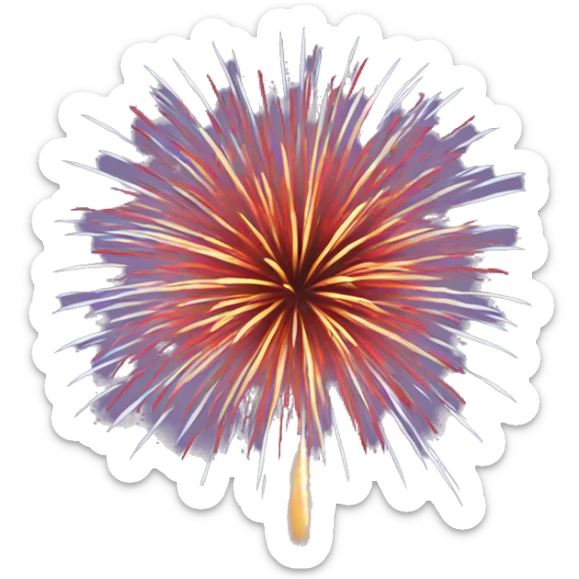 Fireworks  sticker