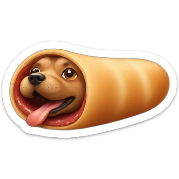 perro salchicha sticker