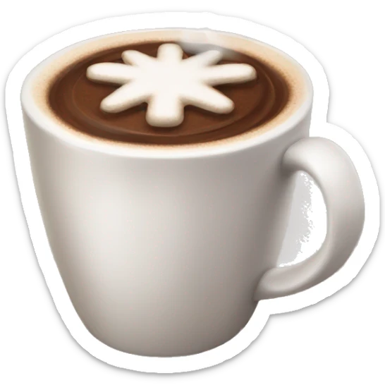 Hot coco sticker