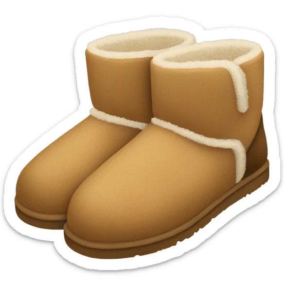 UGG slippers  sticker