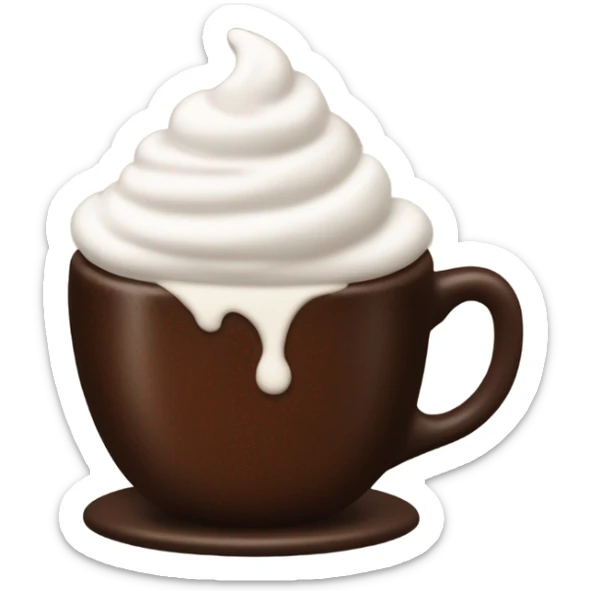 Cup of cocoa sticker