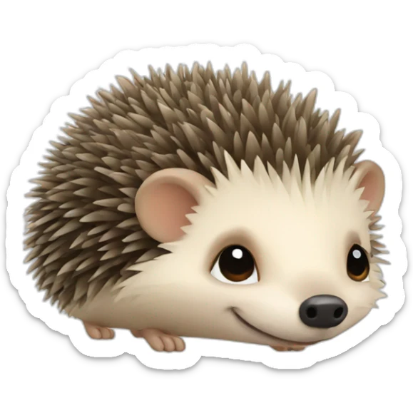 Hedgehog sticker