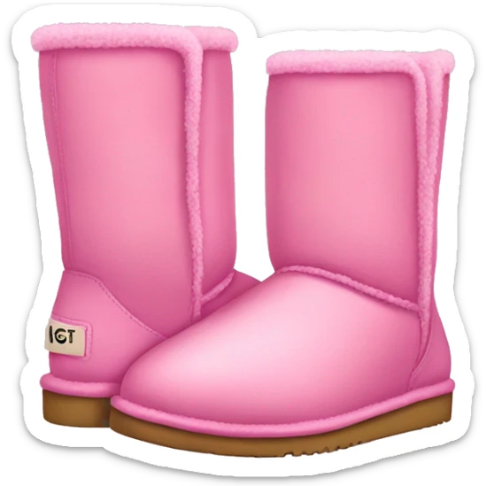 Pink uggs sticker