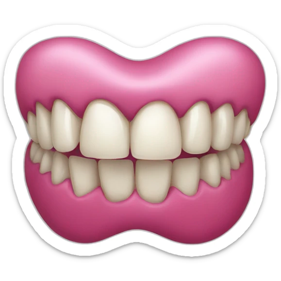 teeth sticker