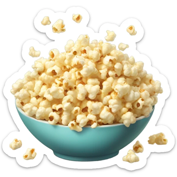 Popcorn sticker