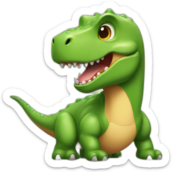 Dino sticker